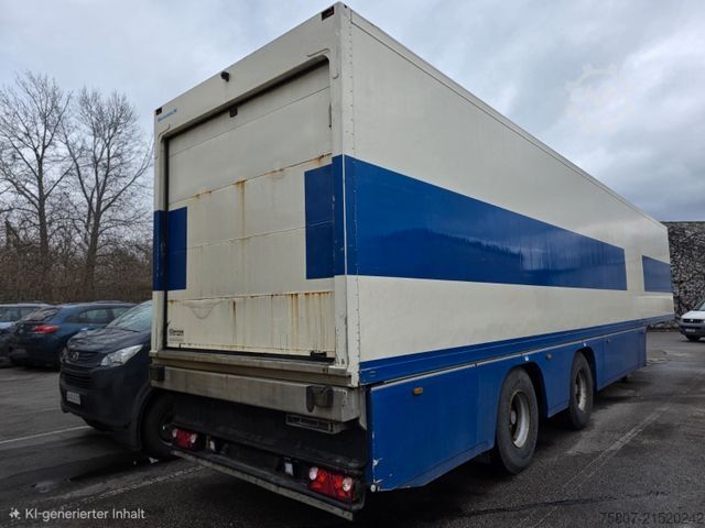 Reefer semitrailer LAMBERET Multitemp  Frigoblock Diesel EBetrieb Lenkachse