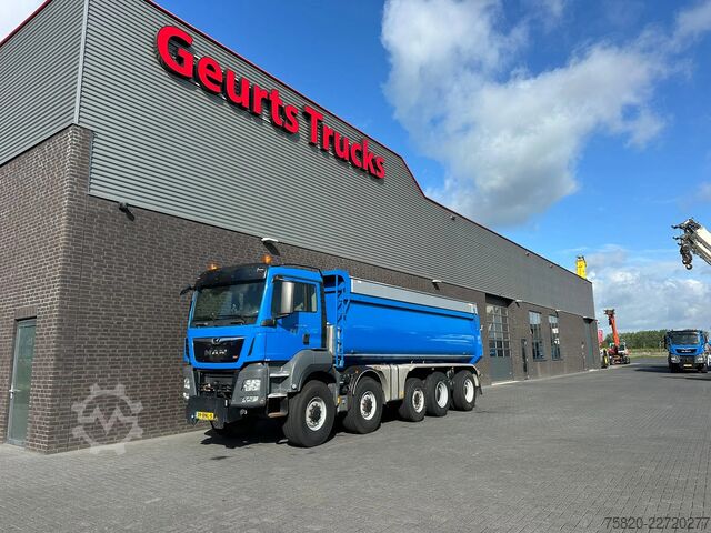 Tipper MAN TGS 50.500 10X8 BLH WSA KIPPER MET AFDEKKLEPPEN