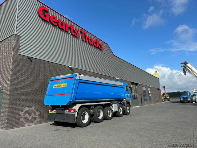 Tipper MAN TGS 50.500 10X8 BLH WSA KIPPER MET AFDEKKLEPPEN