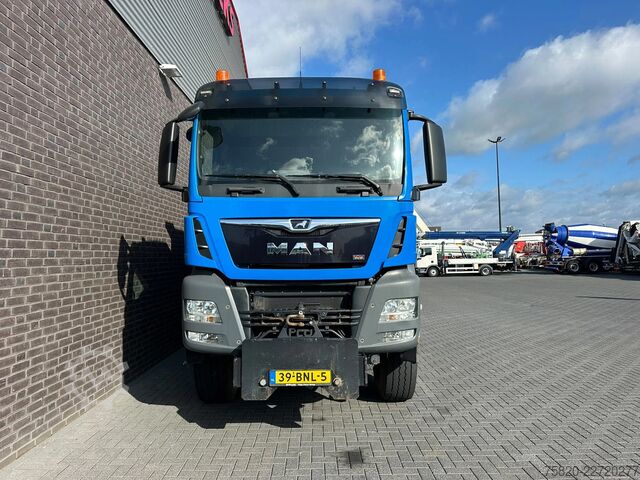 Tipper MAN TGS 50.500 10X8 BLH WSA KIPPER MET AFDEKKLEPPEN