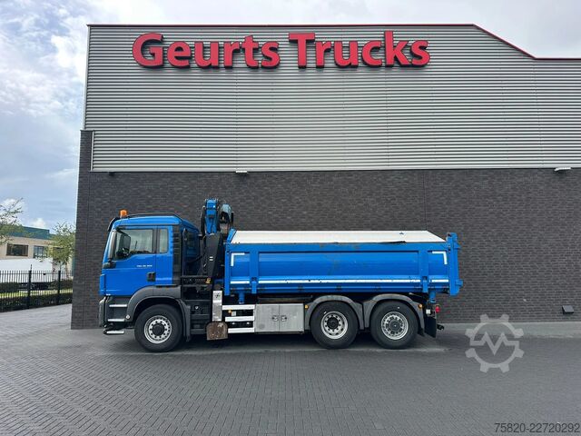 Tipper with crane MAN TGS 26.360 6X4H-4 BL KIPPER +EPSILON Q 170 EASY...