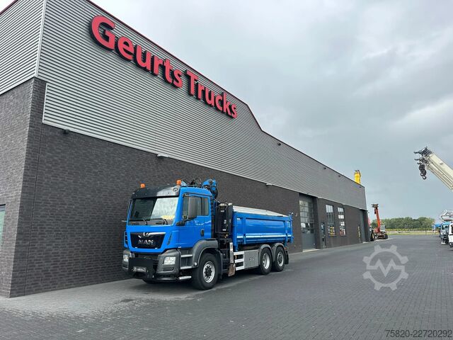 Tipper with crane MAN TGS 26.360 6X4H-4 BL KIPPER +EPSILON Q 170 EASY...