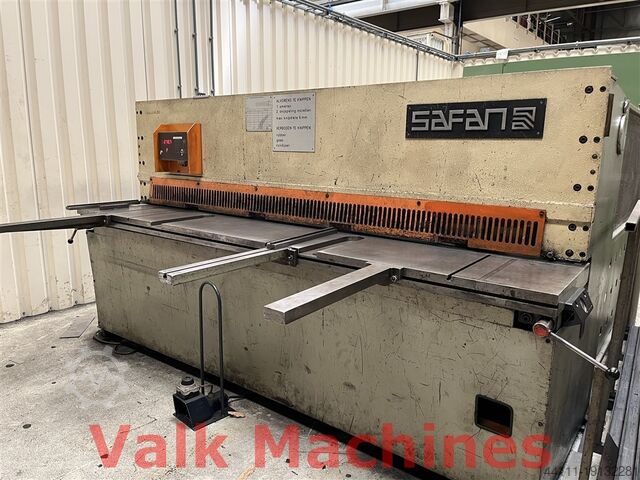 Hydraulic shear Safan 2.550 x 6 mm Safan VS255-6