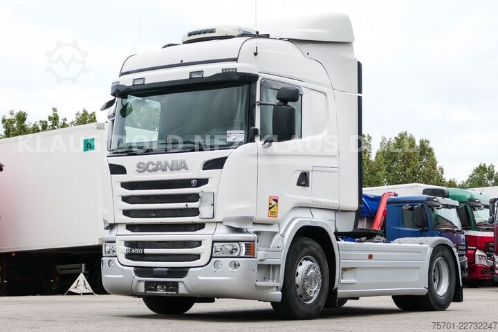 Standard tractor unit SCANIA R 450 Retarder Standklima 2 XL-Tanks Euro 6