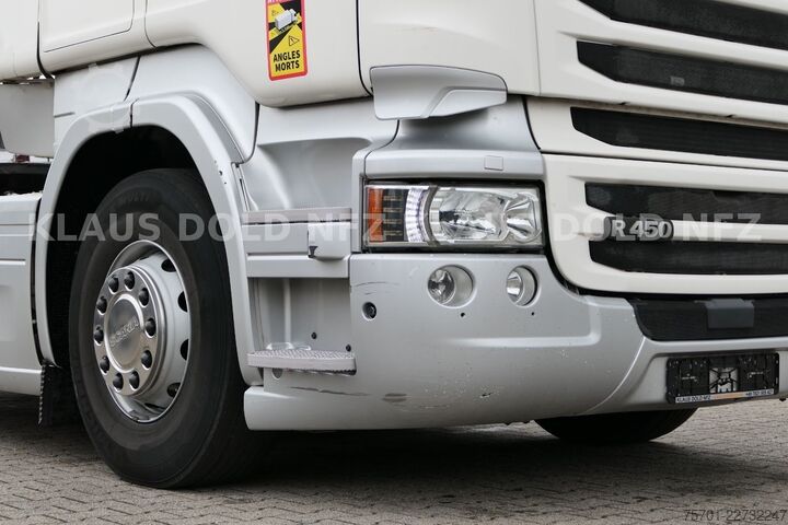 Standard tractor unit SCANIA R 450 Retarder Standklima 2 XL-Tanks Euro 6