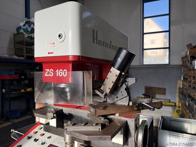 Center grinding machine HENNINGER ZS 160