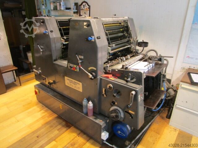 OFFSETDRUCKMASCHINE HEIDELBERG GTOZP 46