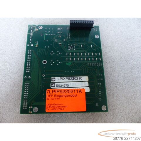 Component  Unipo Electronic 7LPIP9220211A UFP Eingangsmodul B2T-NC FIMI