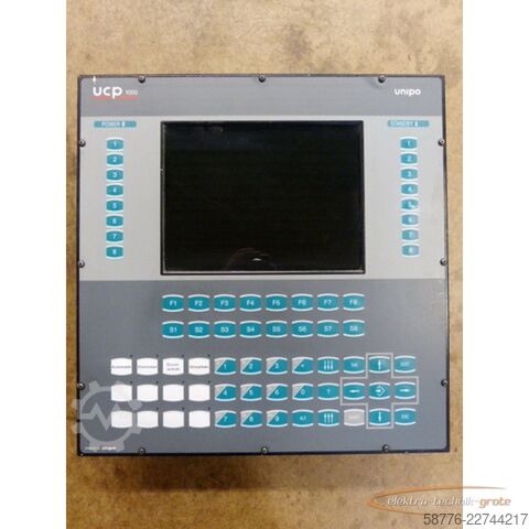 Component Unipo UCP-1000 Bedienpanel 2IBT9UXT0000 SN: 80216/732