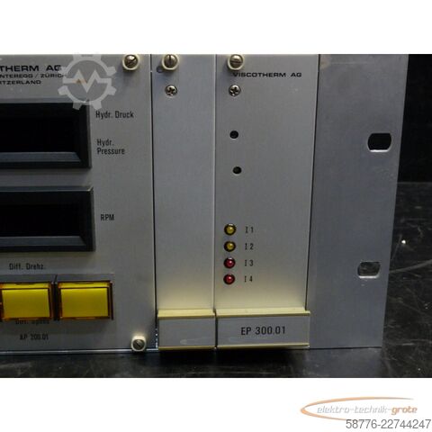 Komponente  Viscotherm Hauptgerät EMS  Z.Nr. 3-800. 165  F.Nr. HW 2.04