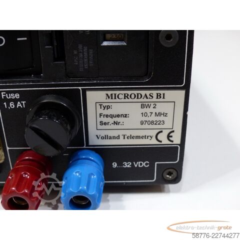 Komponente  Volland Telemetry MICRODAS B1 Typ: BW 2