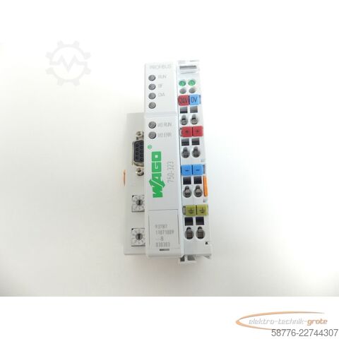 Component WAGO 750-323 Profibus DP 12 MBd/ Digital SN 93787 -!-
