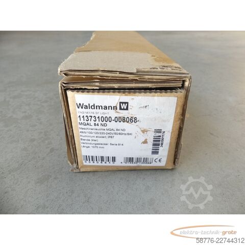 Component Waldmann MQAL 84 ND Maschinenleuchte / 113731000-00806840 --