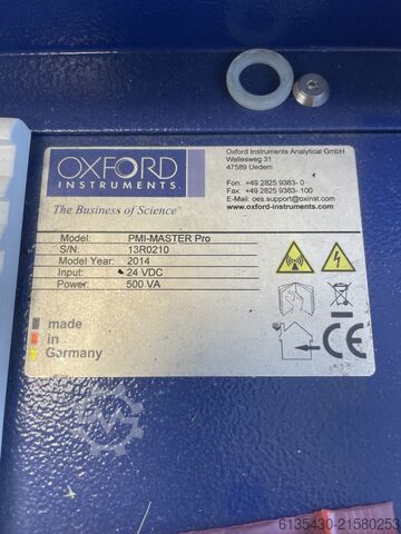 Mobiles Spektrometer Oxford Instruments PMI-MASTER Pro