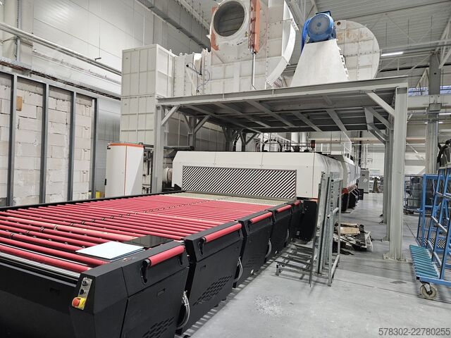 Glass tempering furnace NORTH GLASS TECHNOLOGY AG1-E50