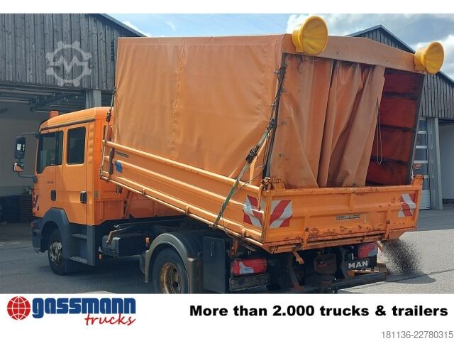 Kipper LKW MAN TGL 12.180 4x2 BL DOKA 6-Sitzer 2xAHK