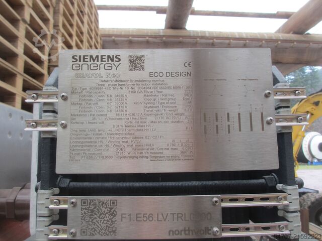 Transformator Siemens Energy Geafol Neo 4 GX 6581 4 EC