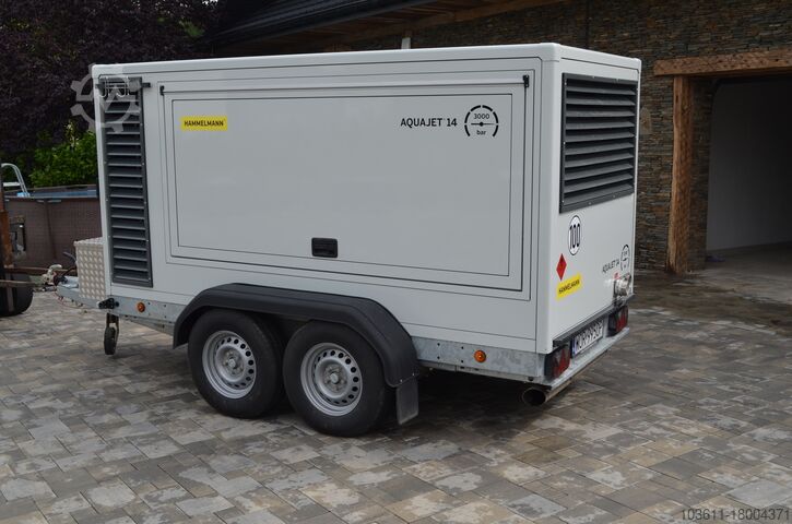 Wasserstrahl mit Hochdruck Hammelmann KAMAT FALCH,URACA-NLB-DENJET AQUAJET 144