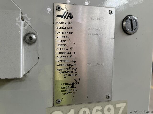 CNC-Drehmaschine HAAS SL 10-HE