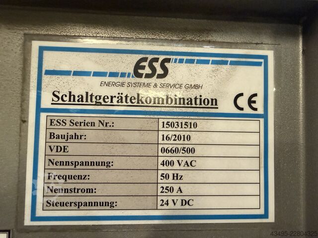 CHP unit, combined heat and power, gas Viessmann Vitobloc 200EM