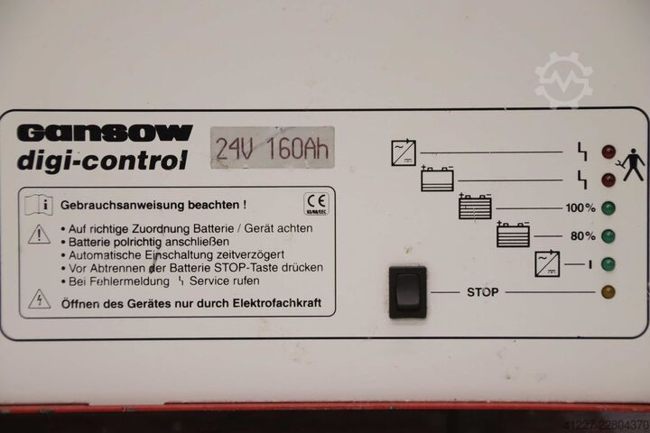 Charger for scrubber-dryer 24 V/34 A Gansow E 24/34 DIGI-CONTROL