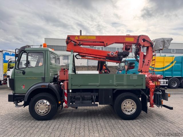 Autokran MERCEDES-BENZ 1417 AK Allrad Palfinger Montagekran 17,7m 64TKM