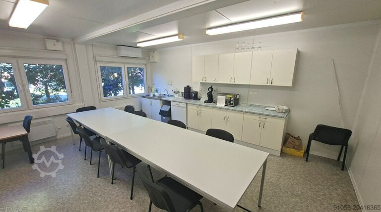 Seecontainer Bürocontaineranlage Schulcontainer Conta Kleussberg