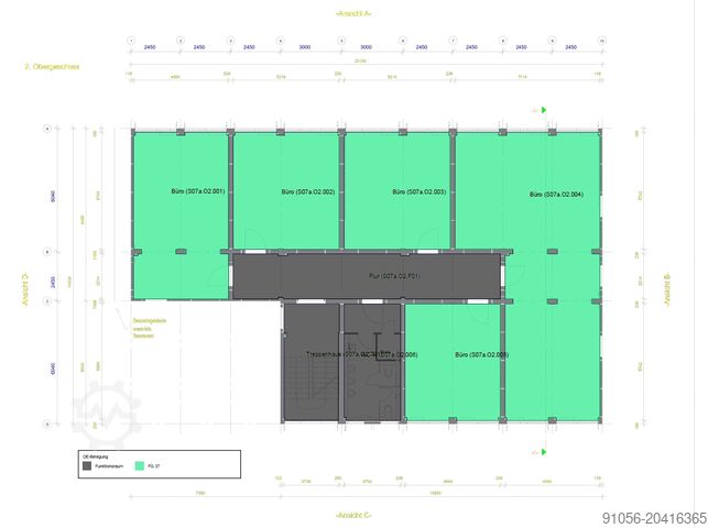 Seecontainer Bürocontaineranlage Schulcontainer Conta Kleussberg