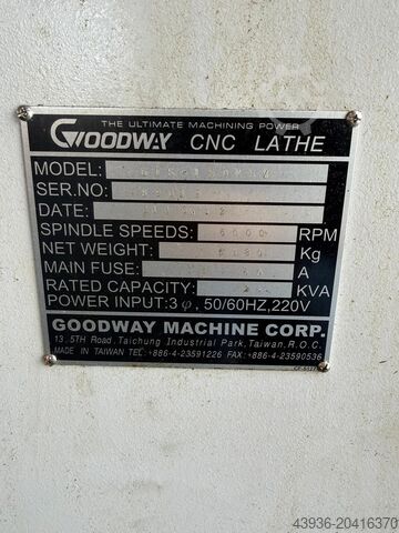 CNC Drehmaschine Goodway - GTS 150-MMX Goodway GTS 150-MMX
