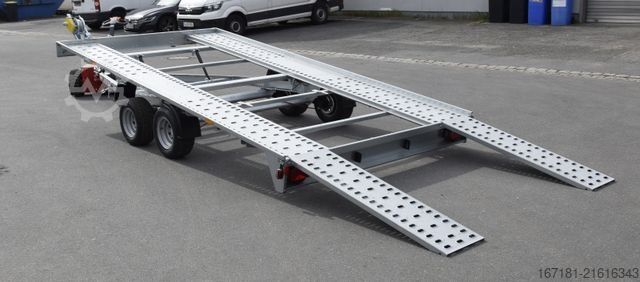 Autotransporter Anhänger HUMBAUR FTK 27 40 22, Autotransporter