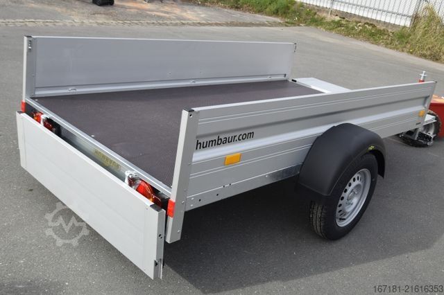 Anhänger mit offener Pritsche HUMBAUR Einachsanhänger HA 752513KV