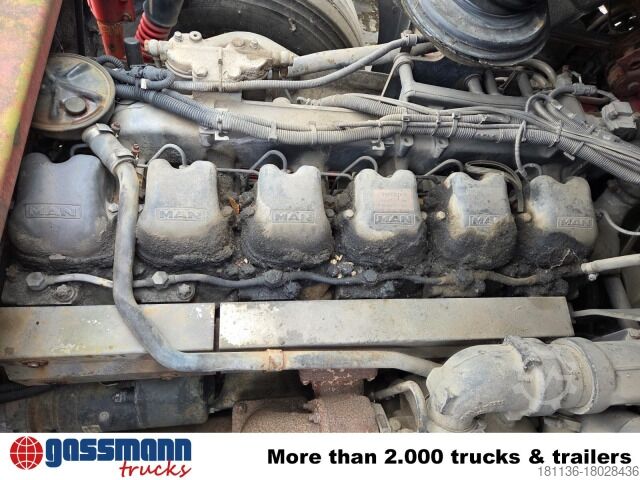 Roll-off tipper truck MAN 26.403 6x2, Marrell 26.70, AHK