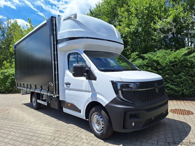 Transporter mit Pritsche & Plane Renault Master Plane Schlafkabine Schiebedachh