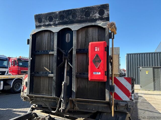 Autotransporter MUELLER MITTELTAL D3 + HYDROLIC FRONT/BACK LOADER + 3 AXLE + SPEC...