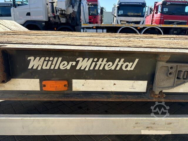 Autotransporter MUELLER MITTELTAL D3 + HYDROLIC FRONT/BACK LOADER + 3 AXLE + SPEC...