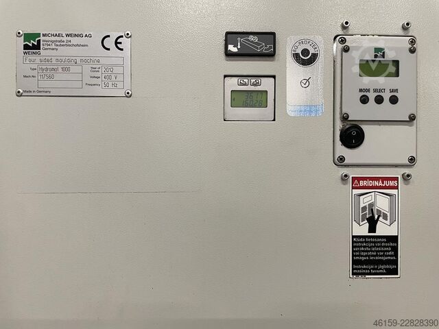 Moulder WEINIG HYDROMAT 1000 + MECHANISATION