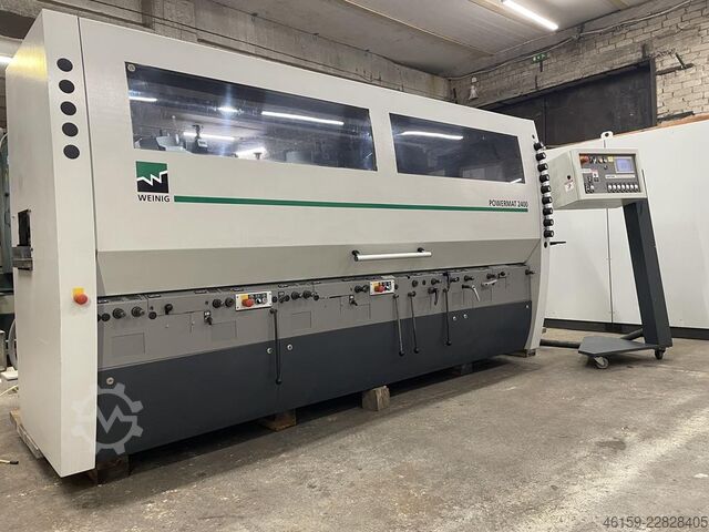 Hobel- und Kehlautomat Weinig Powermat 2400  (7 spindle 50mm)
