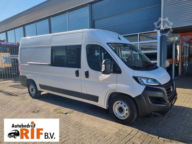 Lieferwagen Doppelkabine Fiat Ducato 2.2D 180 pk L3H2 DC 6pers Euro 6D