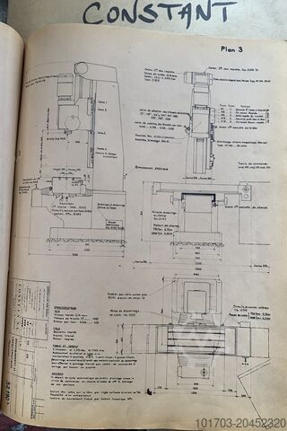 Bohr-/Koordinatenbohrmaschine Constant Supemec P65