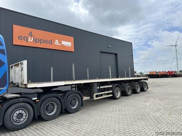 Plattformanhänger Nooteboom OVB-73-04, 73 tons 4-axle Ballast trailer, 3 hy...