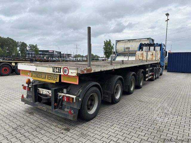 Plattformanhänger Nooteboom OVB-73-04, 73 tons 4-axle Ballast trailer, 3 hy...