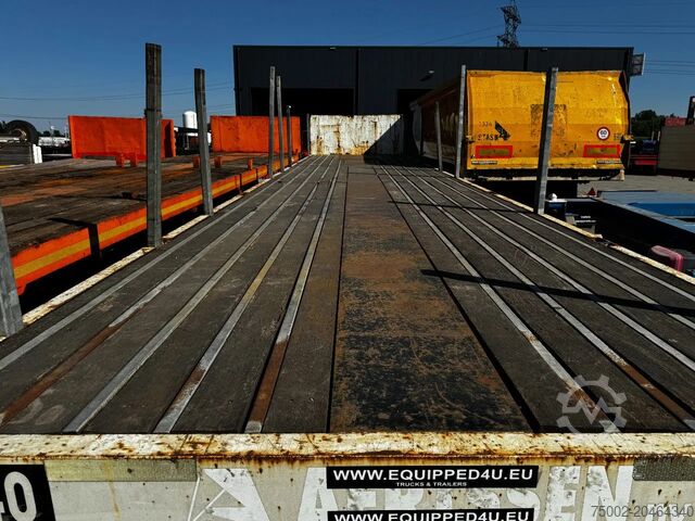 Plattformanhänger Nooteboom OVB-73-04, 73 tons Ballast trailer, 4 axles, 3 ...