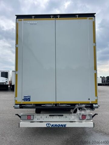 Auflieger mit Pritsche & Plane KRONE 1-ACHS AUFLIEGER, HECKABSTüTZUNG XL ZERTIFIKAT, EDSCHA-VERDECK,