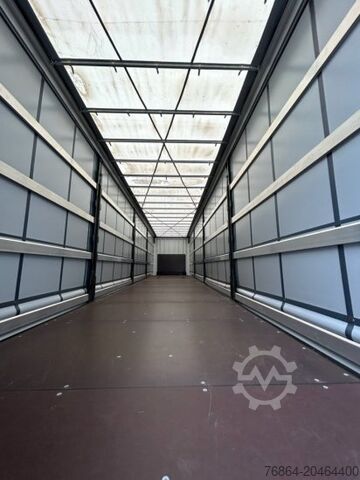 Auflieger mit Pritsche & Plane KRONE 1-ACHS AUFLIEGER, HECKABSTüTZUNG XL ZERTIFIKAT, EDSCHA-VERDECK,