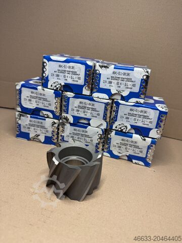 10 Stk Walzenstirnfräser HSS neu Dm 63  