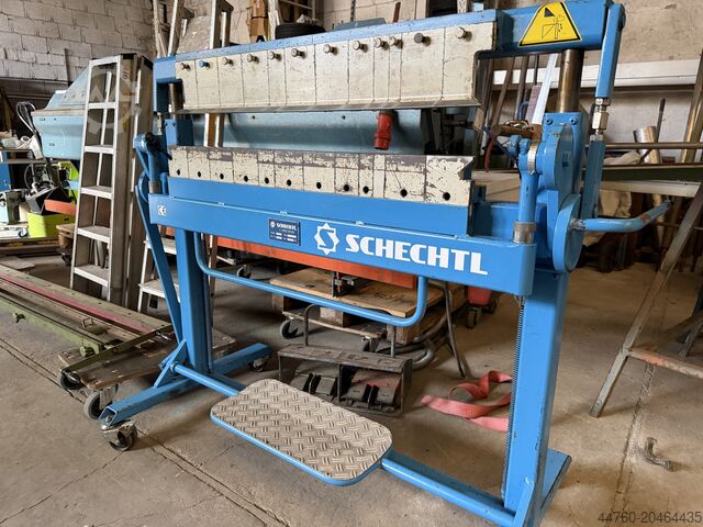 Schwenkbiegemaschine , Tafelschere Schechtl HT 200 KS 200 Uk 100