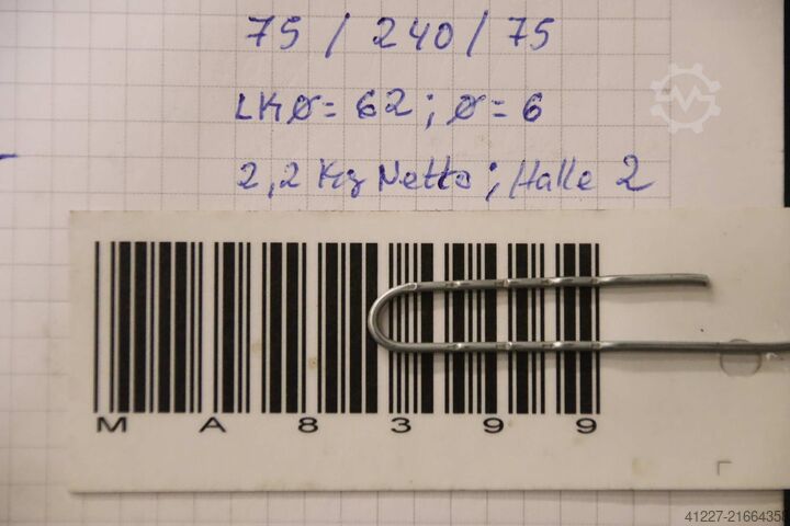 Kardanwelle Kreuzgelenk unbekannt Länge 290 mm