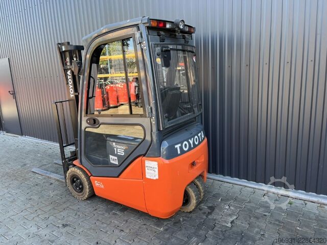Elektro 3 Rad-Stapler Toyota 8FBE15T