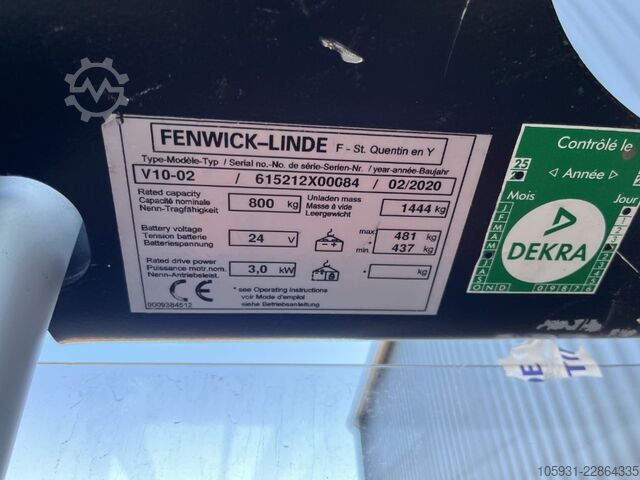 Niederhubkommissionierer Linde V10