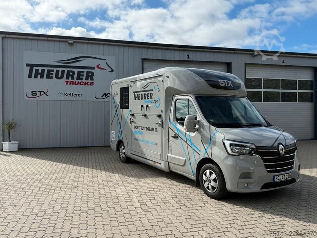 Viehtransporter RENAULT Master STX 3 Sitzer  Haras / Hengste